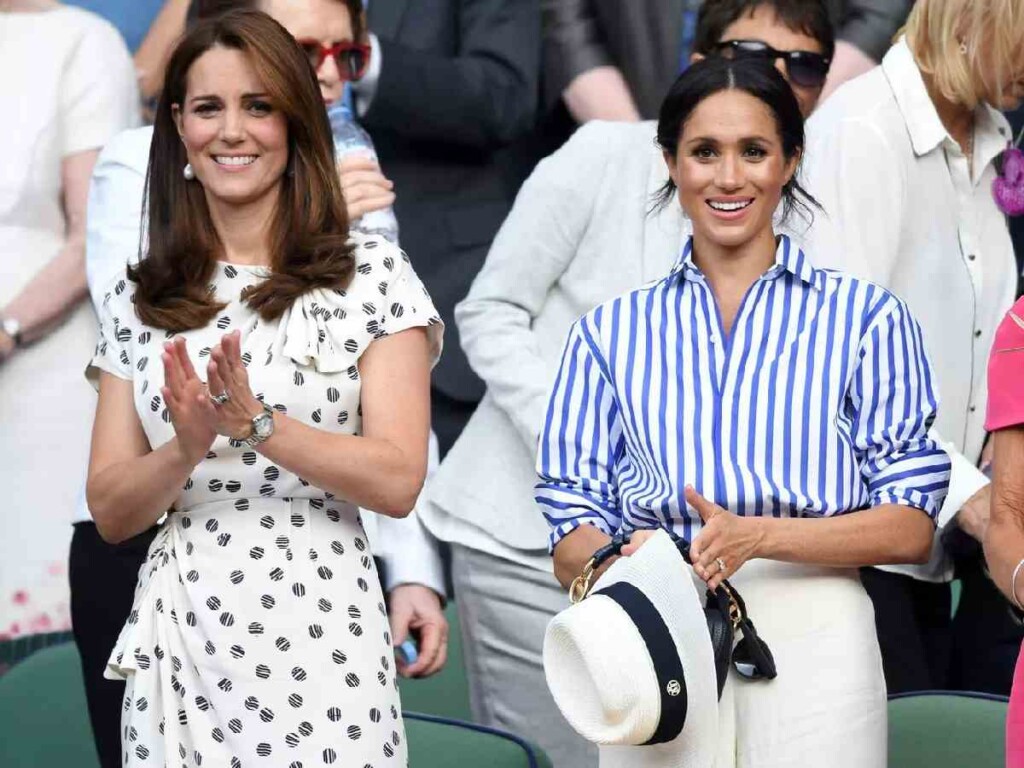 Kate Middleton and Meghan Markle have both broken the Royal Box rules at Wimbledon