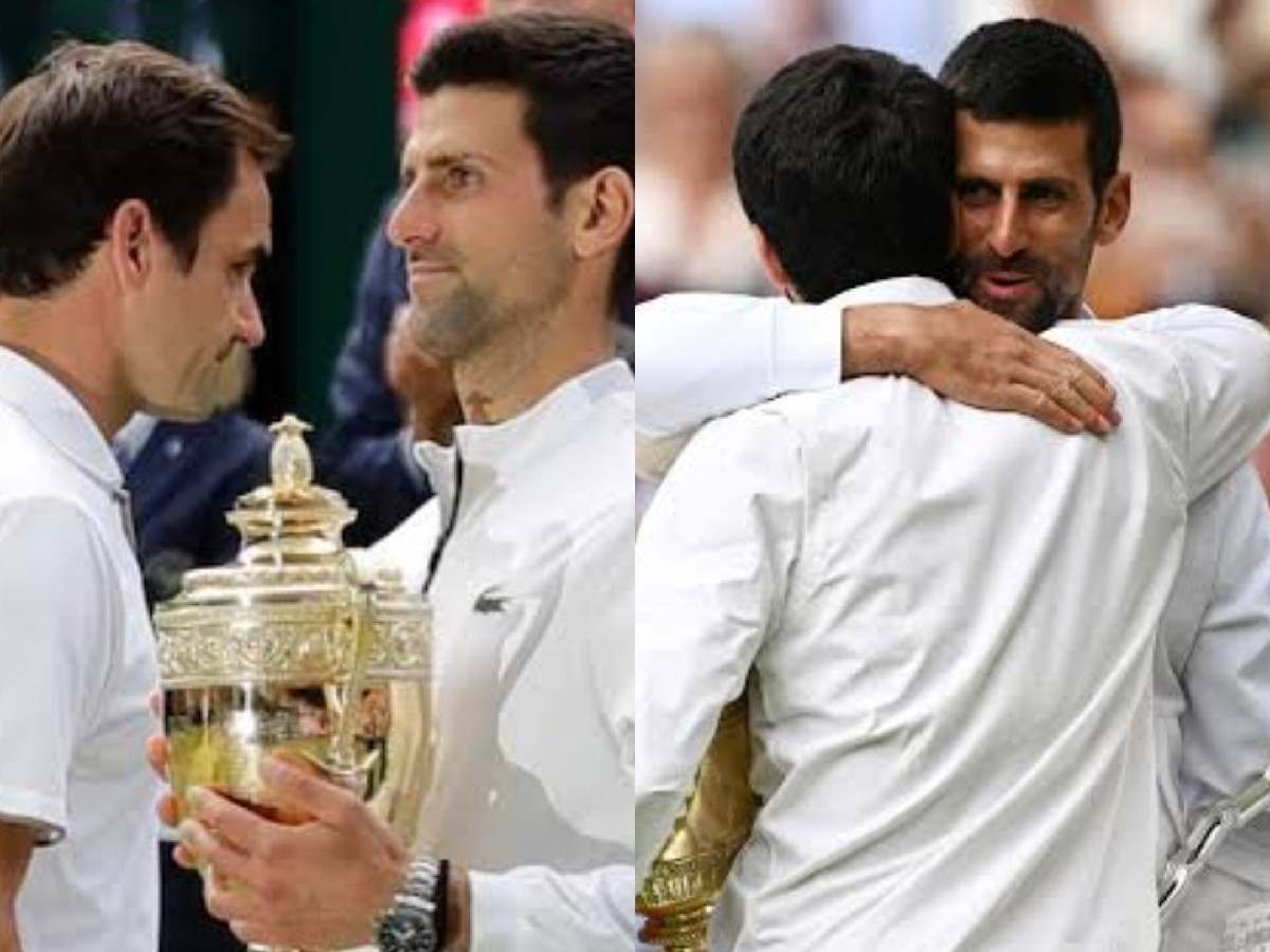 Novak Djokovic jokingly recalls 2019 Wimbledon final against Roger Federer admitting he won some titles that he didn’t deserve