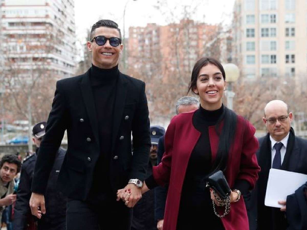 WATCH: Cristiano Ronaldo’s girlfriend Georgina Rodriguez gets knocked off by ocean waves