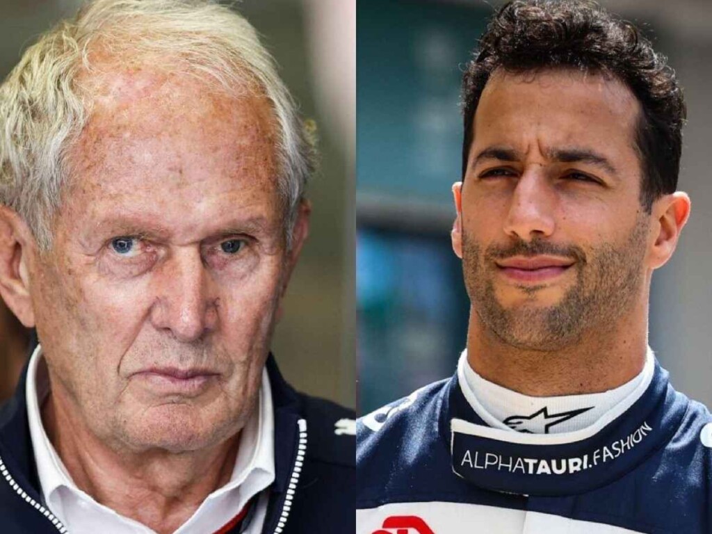 Helmut Marko and Daniel Ricciardo (Credits: Planet F1)