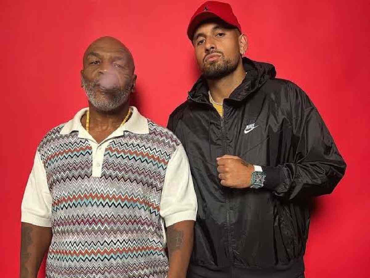 “You smoking some weed too?” – Nick Kyrgios labeled a hypocrite for posing with Mike Tyson smoking marijuana in spite of complaining about it in the past