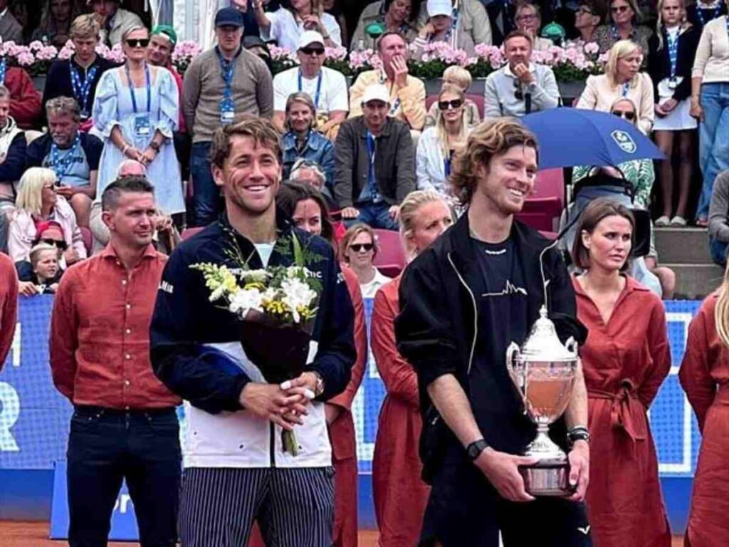 Andrey Rublev and Casper Ruud