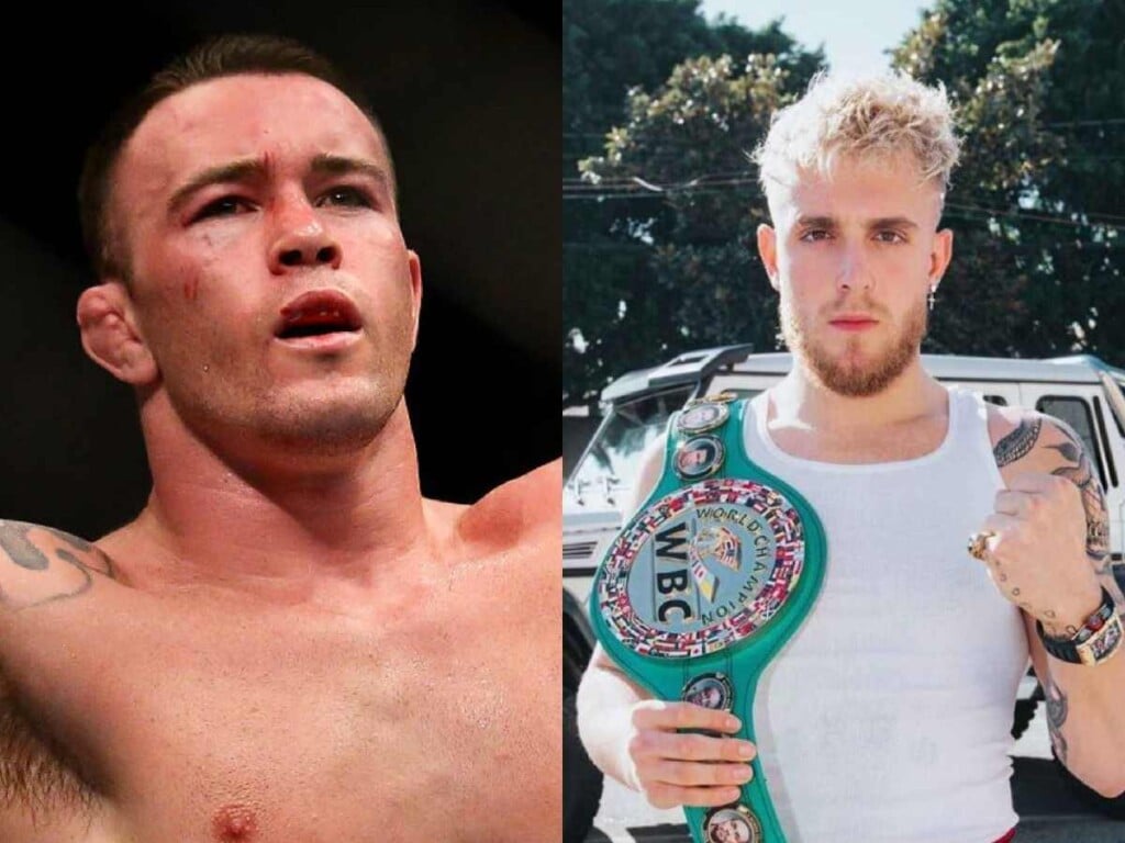 Colby Covington and Jake Paul