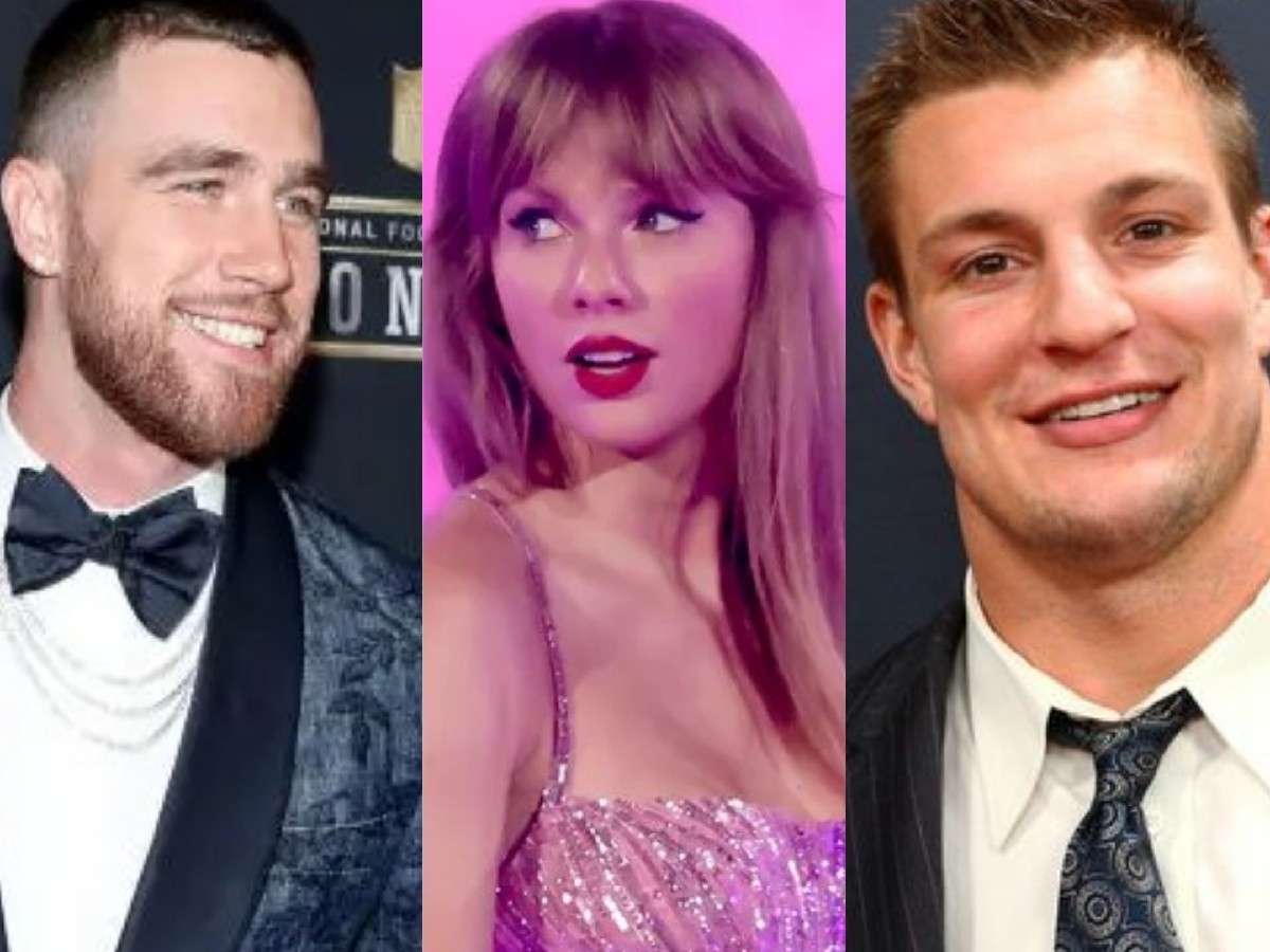 Rob Gronkowski believes Travis Kelce should date Taylor Swift after the TE attempted to gift her a bracelet