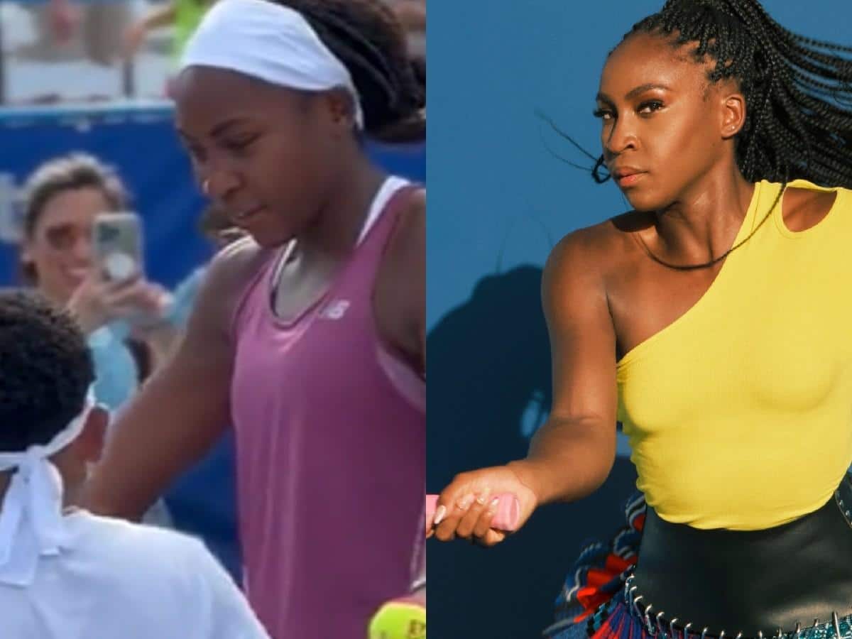 WATCH: Coco Gauff turns coach sharing an adorable moment with young kids ahead of the Citi Open