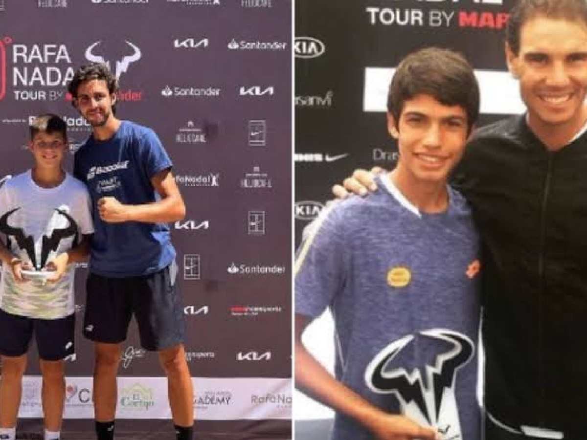 Carlos Alcaraz’s brother follows his footsteps by winning Rafa Nadal Junior tour event at age 11