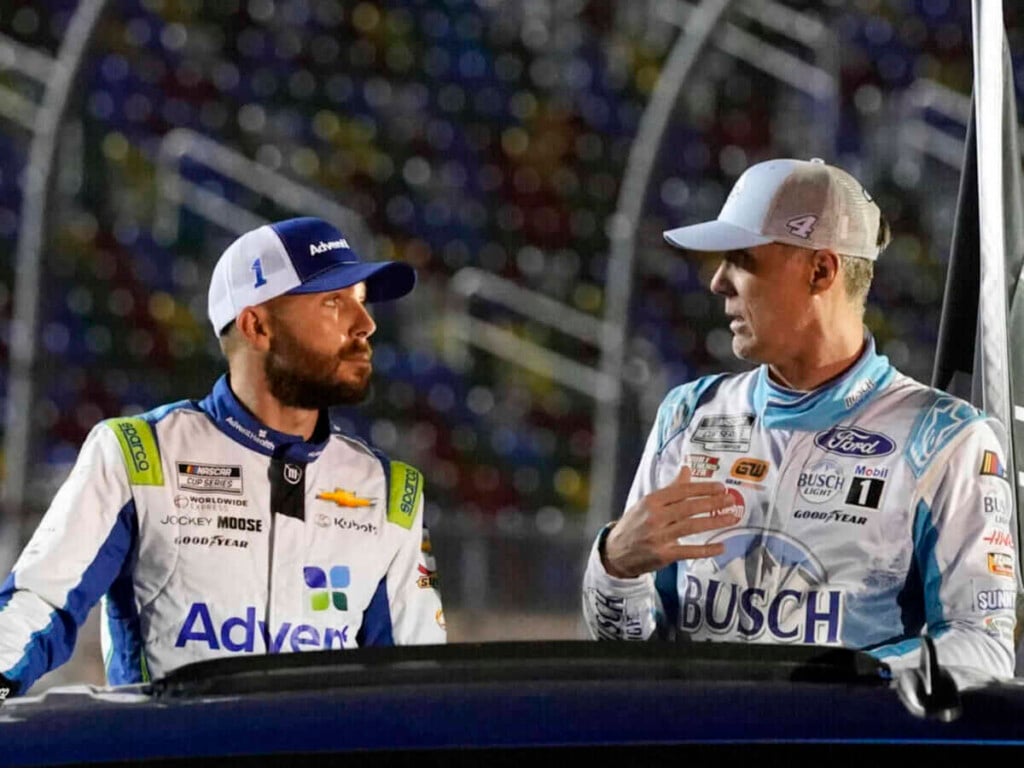 Ross Chastain and Kevin Harvick (Credits: BVM Sports)