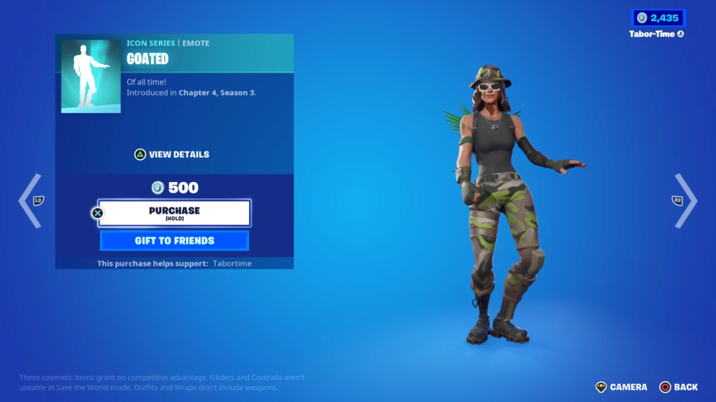 How to get the "GOATed" emote by Armani White in Fortnite?