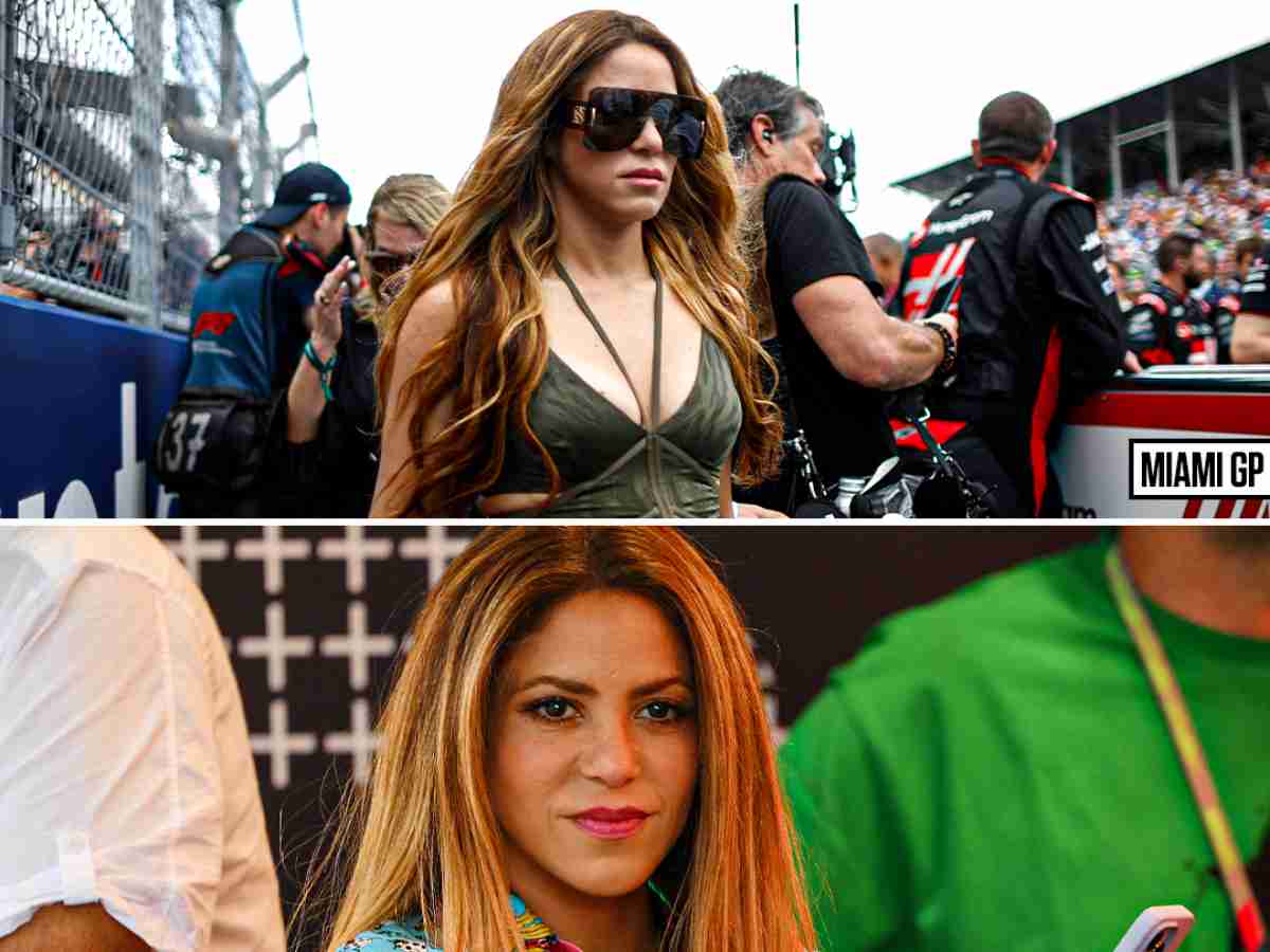 “Ain’t pin her a$$ in Barcelona now, got freedom from Gerard Pique”- Fans celebrate Shakira’s new avatar after she was spotted at multiple F1 GPs