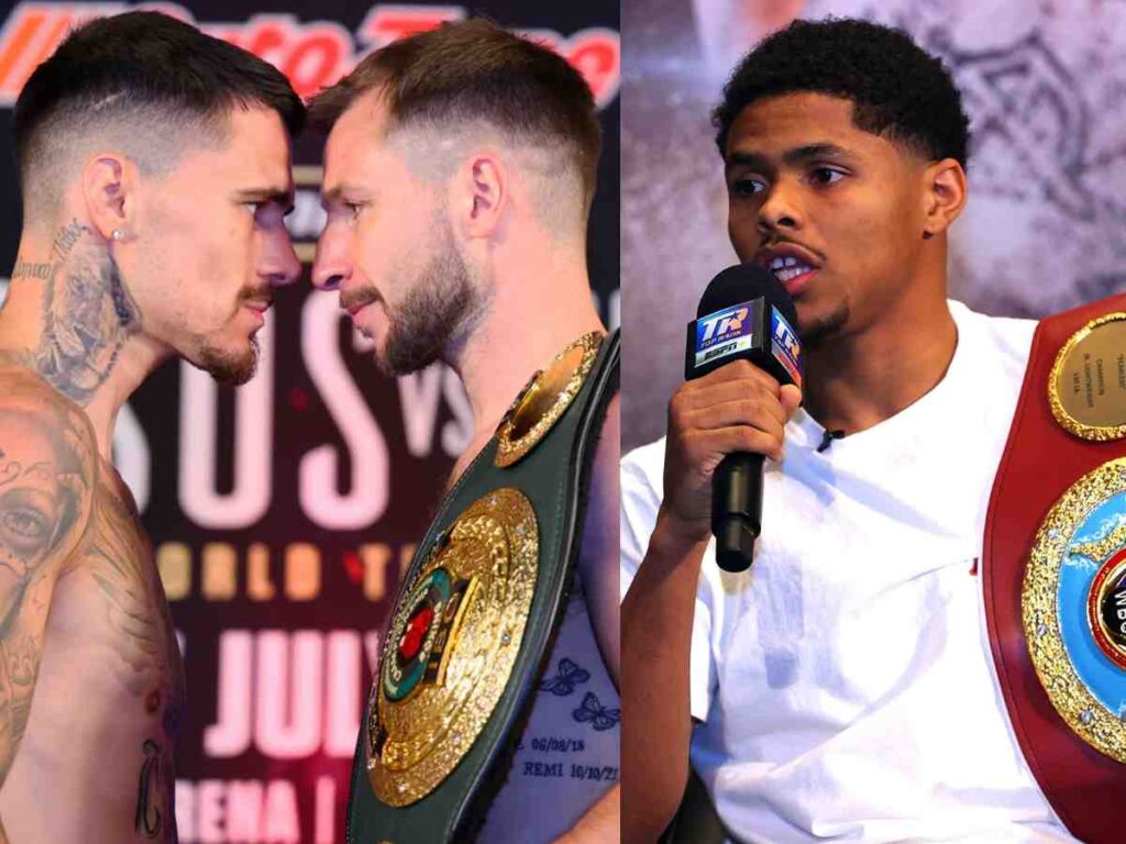 Shakur Stevenson expresses his disappointment for the judges of the Kambosos vs Hughes fight