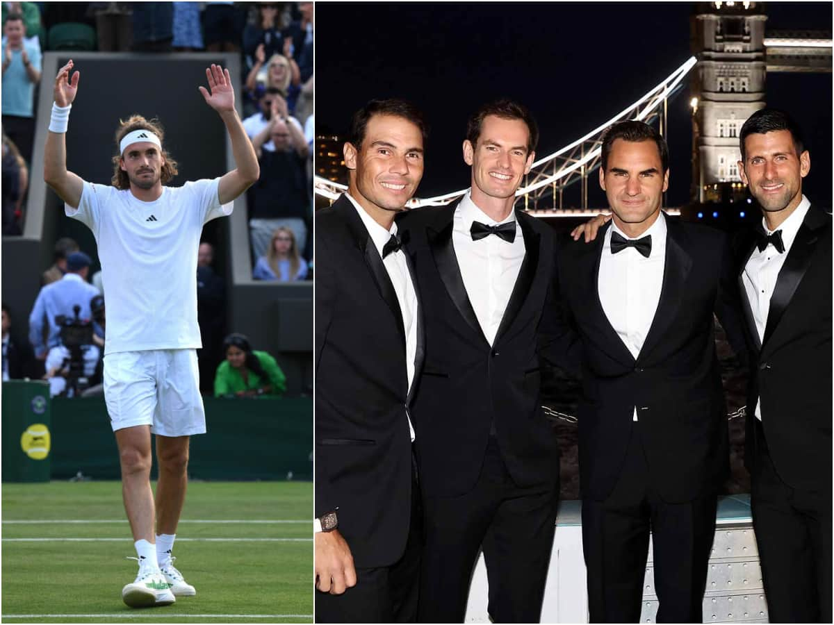 Stefanos Tsitsipas credits the Big-4 for shaping his career after his sensational win over Andy Murray on Centre Court debut at Wimbledon