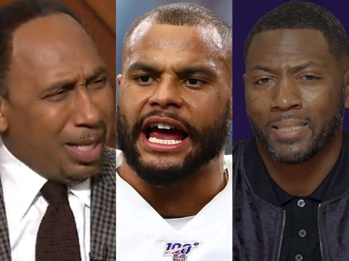 Stephen A. Smith ABRUPTLY walks off the set after getting into a heated debate with Ryan Clark over Dak Prescott’s Cowboys