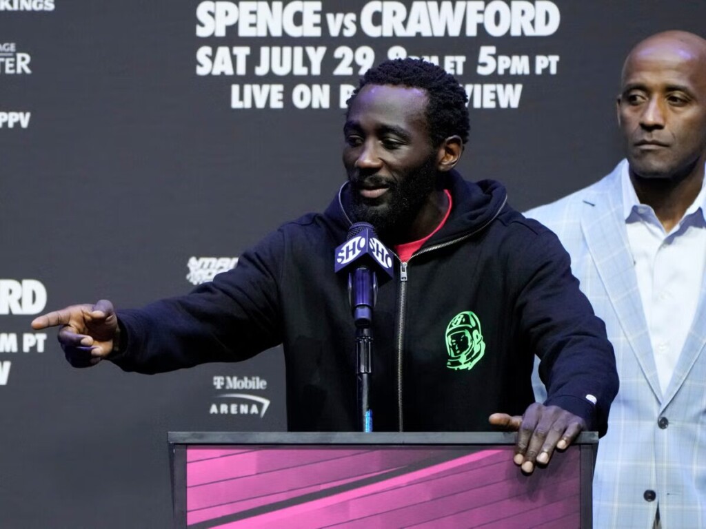 Welterweight champion Terence Crawford 