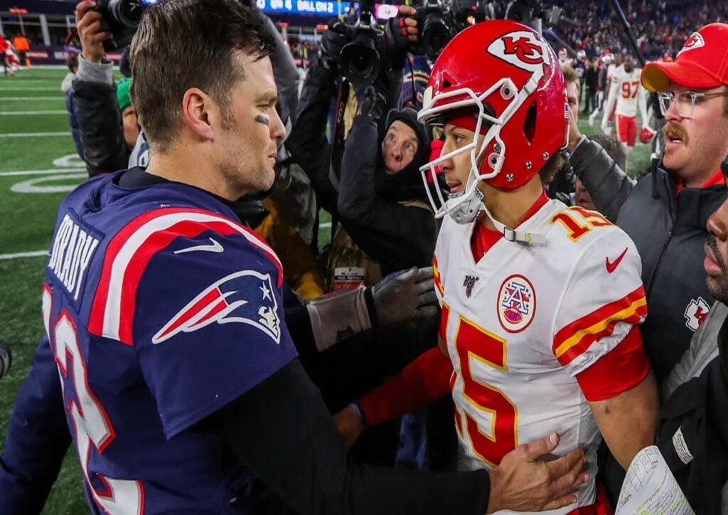 Mike Greenberg BOLDLY claims the Patrick Mahomes-Tom Brady comparison will soon become as big as the LeBron James-Michael Jordan debate