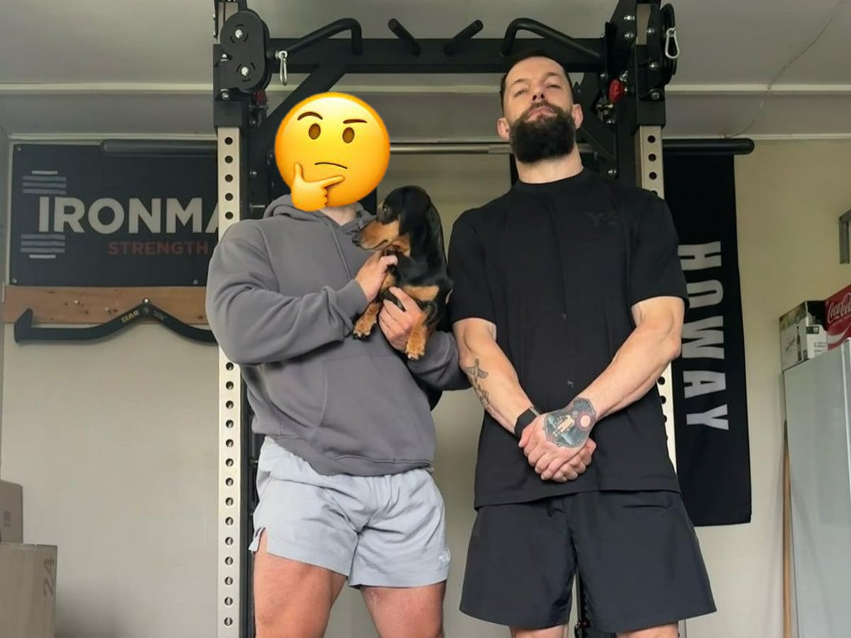 Picture of Finn Balor training with AEW star before his match against Seth Rollins at Money in the Bank goes viral