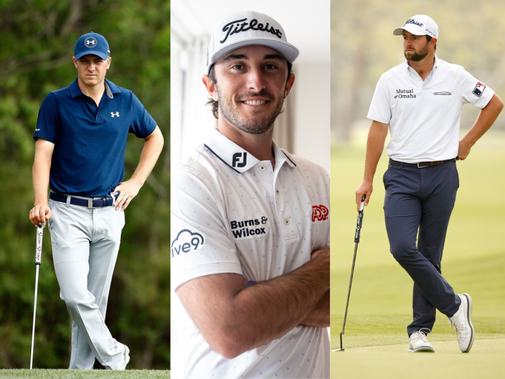 Jordan Speith, Max Homa, Cameron Young [LA Times/Business Wire/Golf Digest]