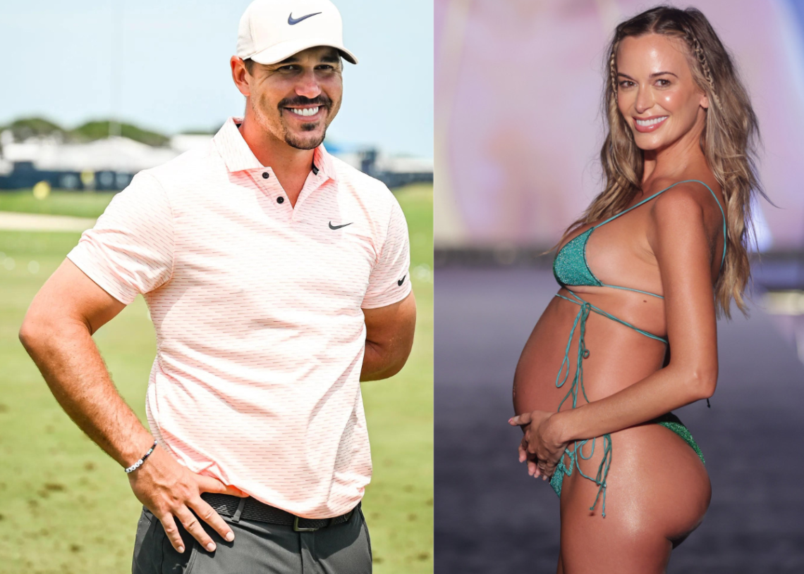 Brooks Koepka's wife Jena Sims marks fashion history with elevating