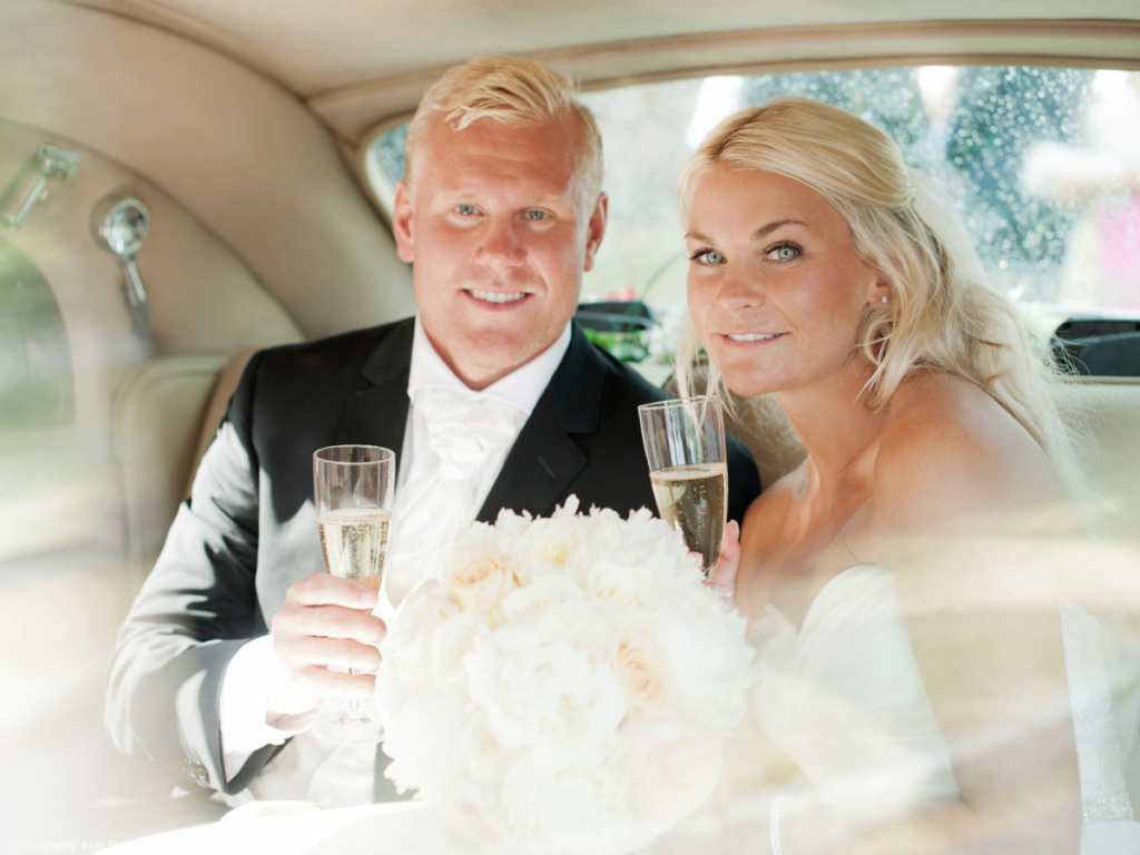 Patric Hornqvist’s wife Malin [Image Credit: Wedding Style]