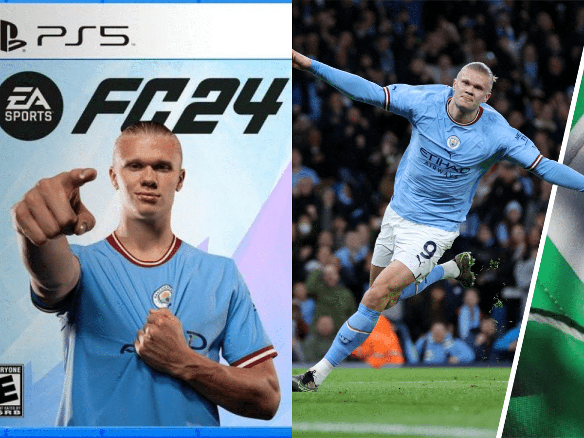 EA Sports reveal Man City’s striker Erling Haaland as the cover star for the upcoming FC 24 Standard Edition