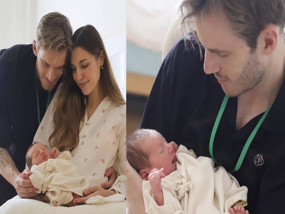 Second biggest YouTuber PewDiePie and his wife Marzia welcomes their baby boy, Björn