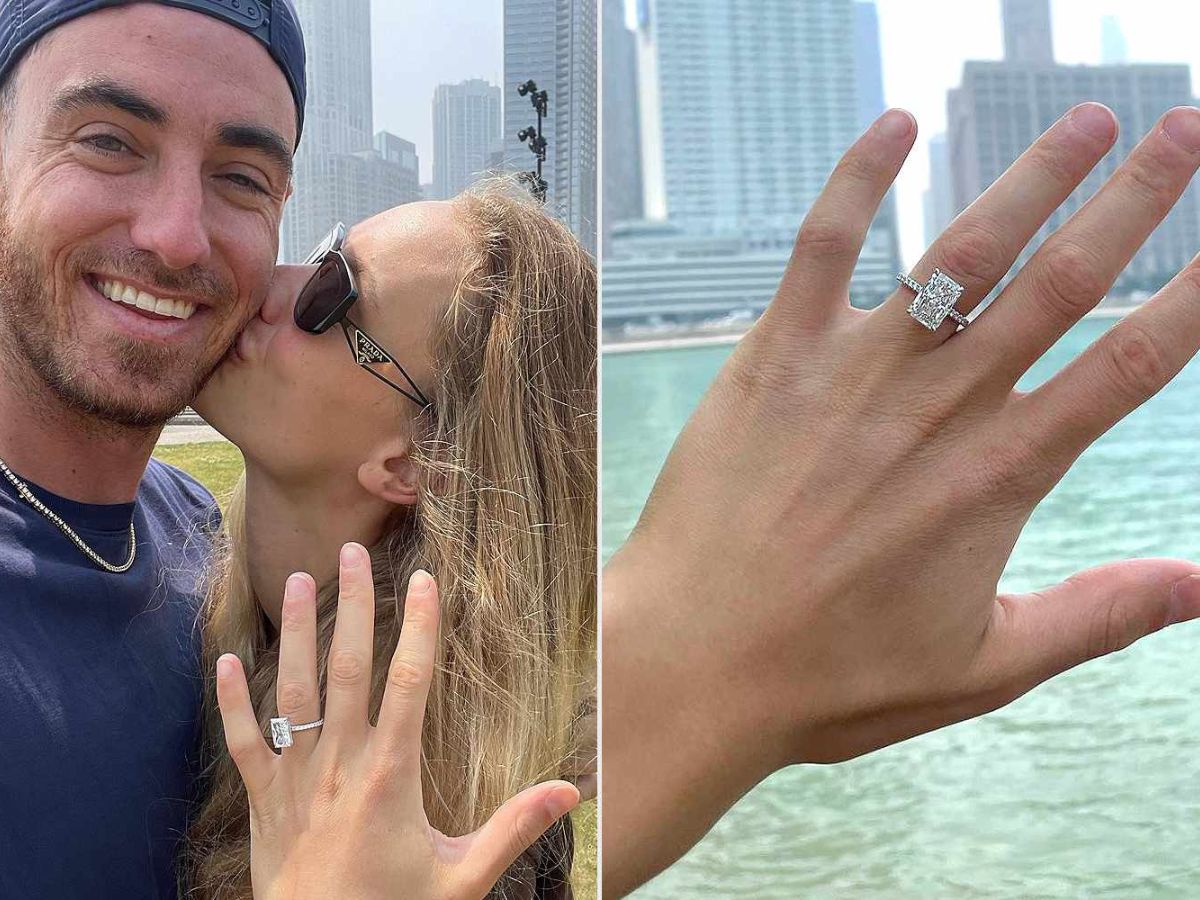 MLB star Cody Bellinger and stunning SI swimsuit model Chase Carter seal their love with grandiose engagement event in Chicago