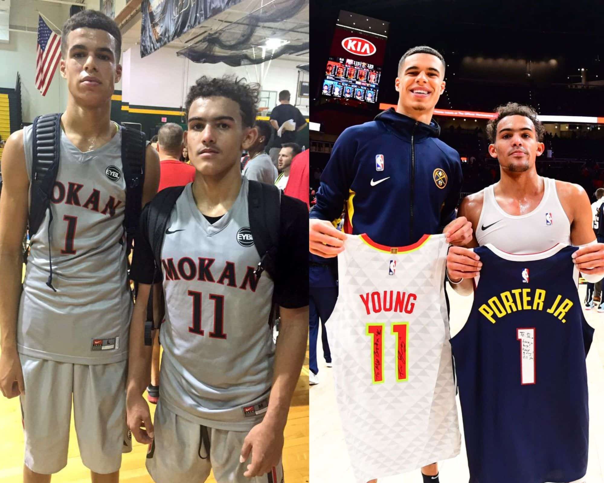 Michael Porter Jr. crowns himself and Trae Young as the best AAU team ever while hailing the depths of Mokan basketball