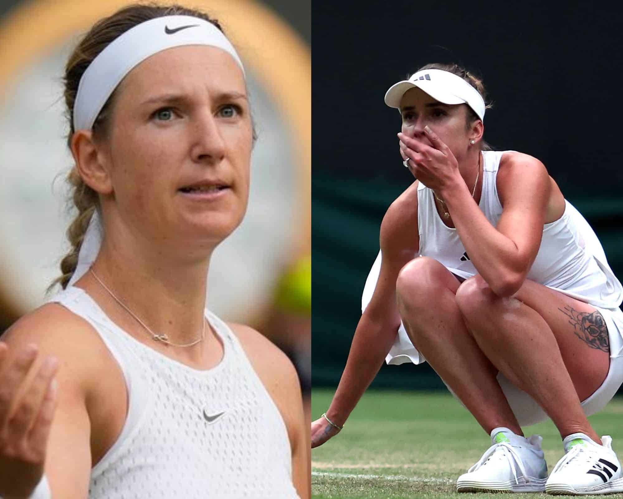 Victoria Azarenka calls the Wimbledon drama with Elina Svitolina AMAZING following her controversial send-off