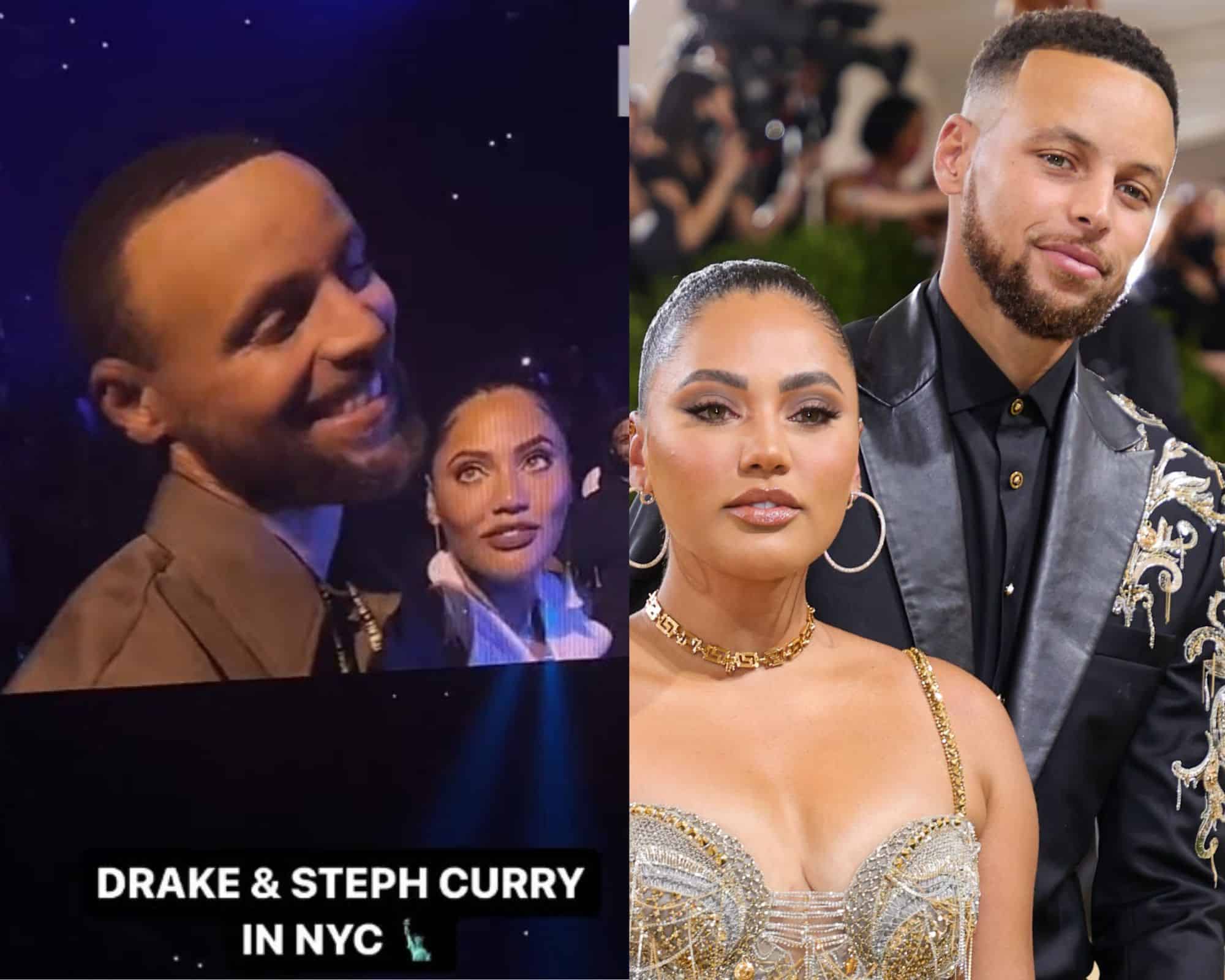 “Ayesha wishing Drake was Usher and she was Keke Palmer” – Steph Curry and his wife get MERCILESSLY ROASTED for appearance in concert in NYC