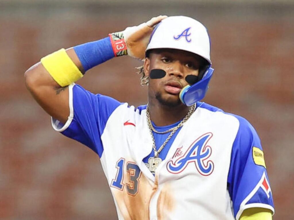 Acuna Script WATCH: Braves' Ronald Acuna Jr. scripts MLB history, becomes first ...