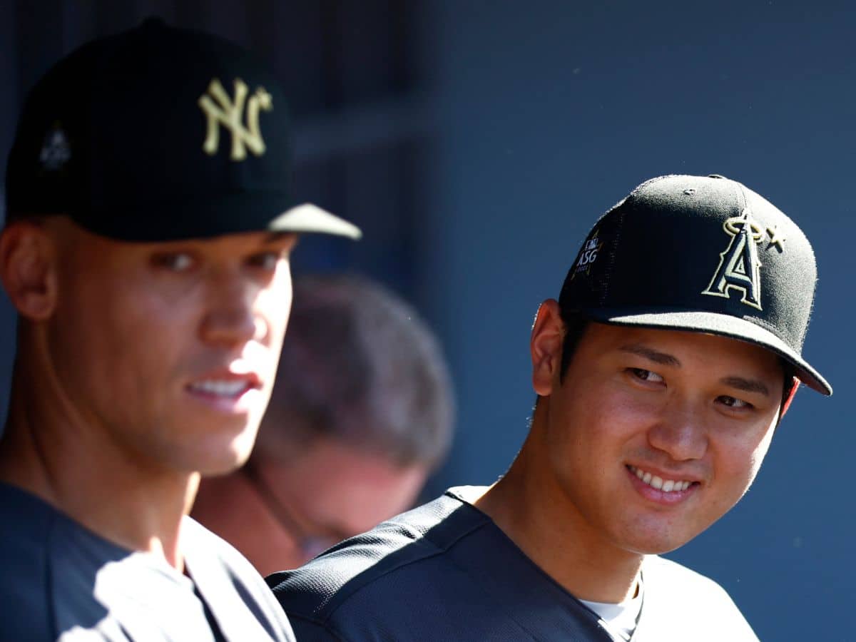 “I would like to break that record,” LA Angels two-way star Shohei Ohtani sets sights on SHATTERING Aaron Judge’ AL home-run record