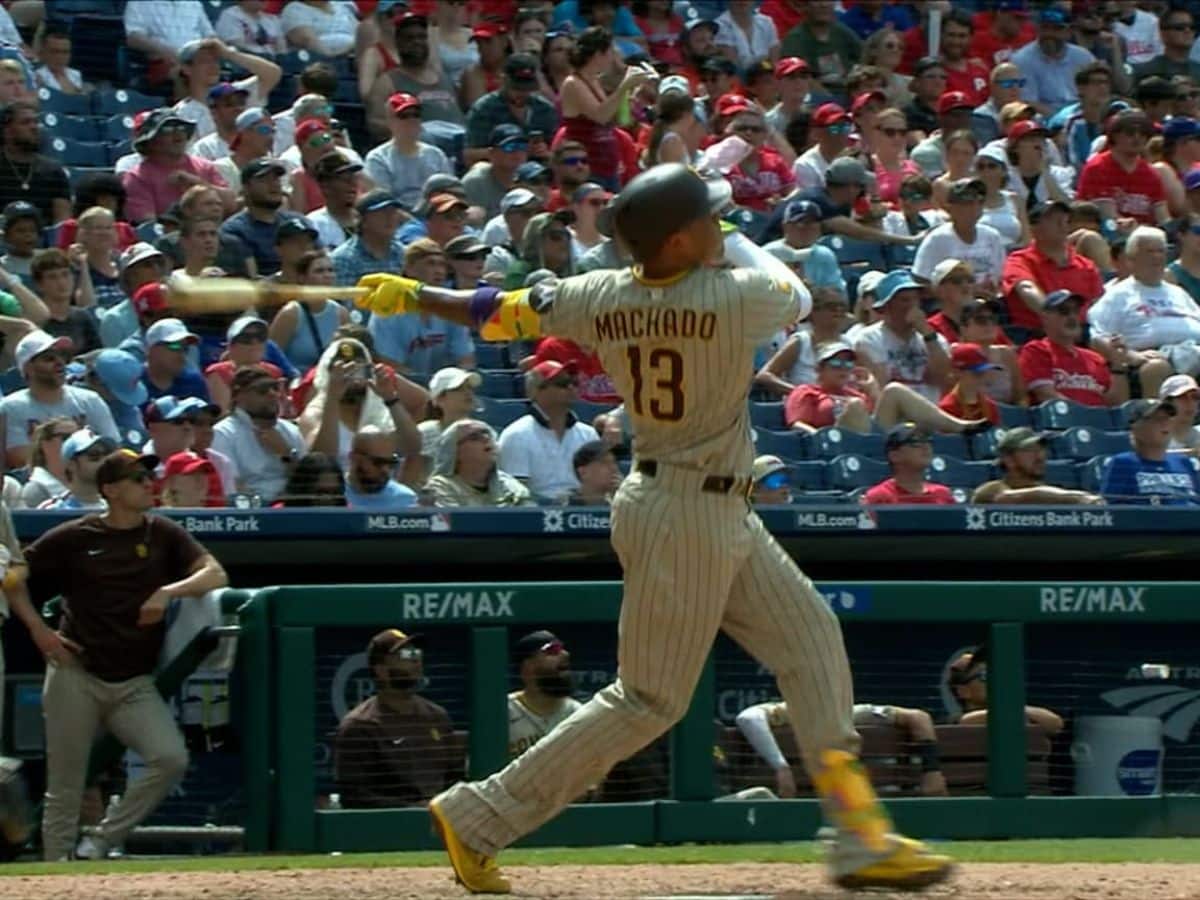 WATCH: $50,000,000 worth Manny Machado hits a record 300th career home run in 6-4 loss against Philadelphia Phillies