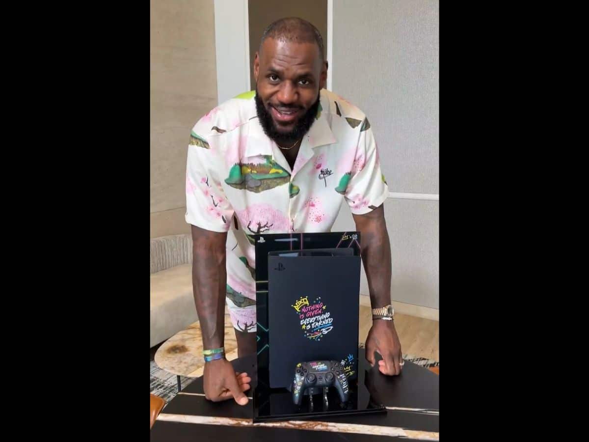 “Nothing is given, everything is earned,” LeBron James opens up on his collaboration with PlayStation 5