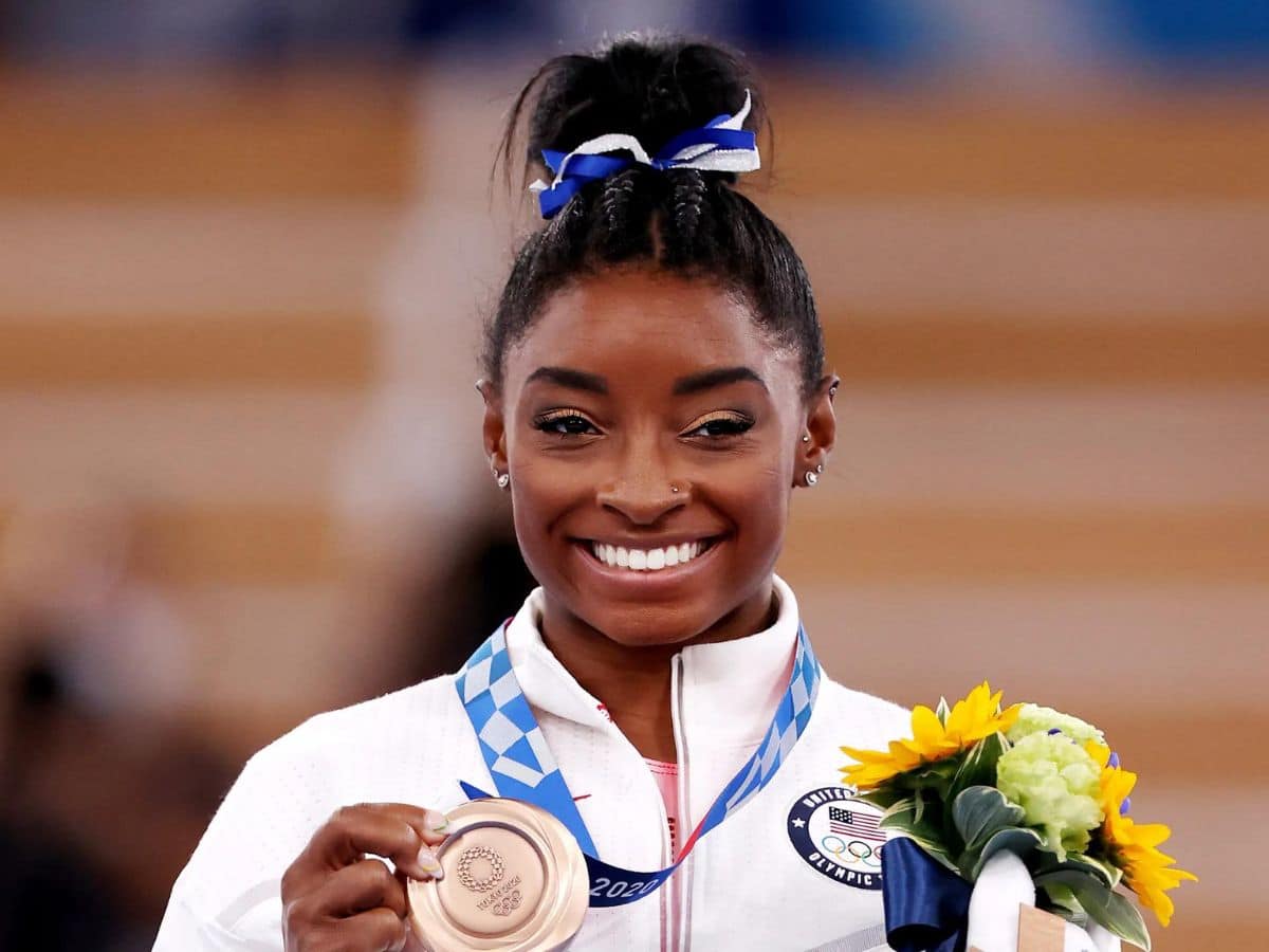 4x Olympic gold medalist Simone Biles emotionally moved by young fan amid struggles against mental health and trauma