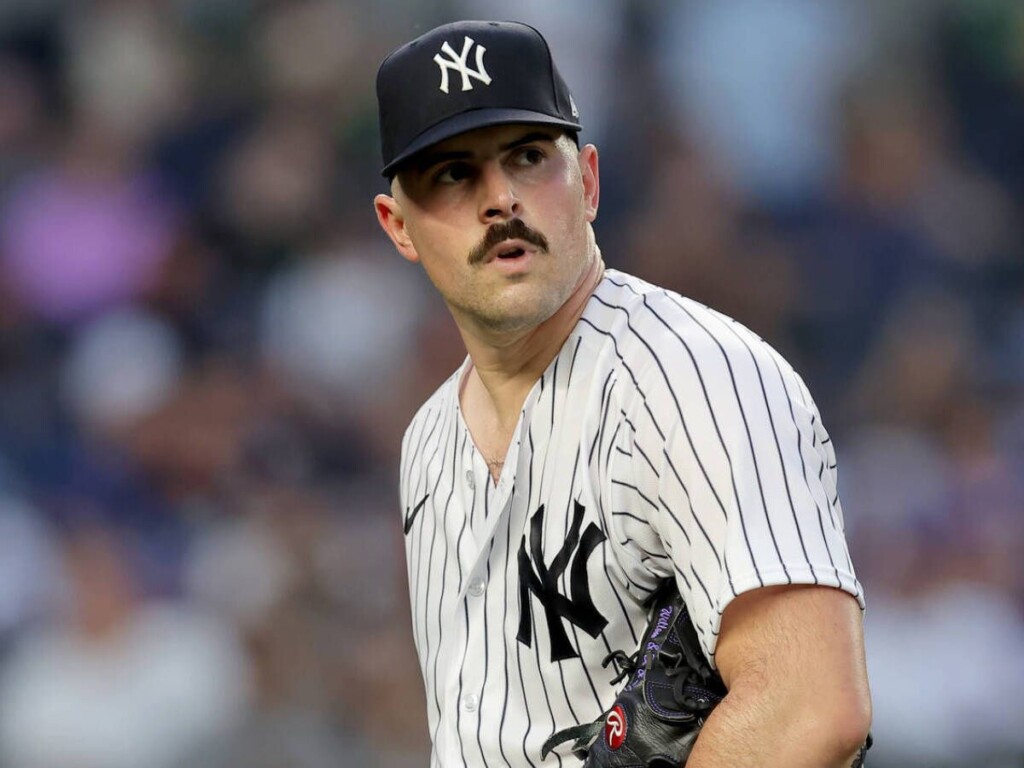 WATCH: NY Yankees Ace Carlos Rodon Blows A Kiss At Fans Mocking For ...