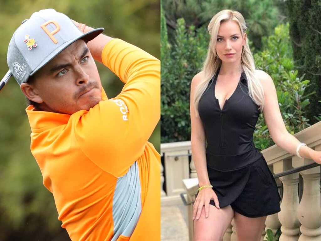 Rickie Fowler ,Paige Spiranac (Image via golfmagic)