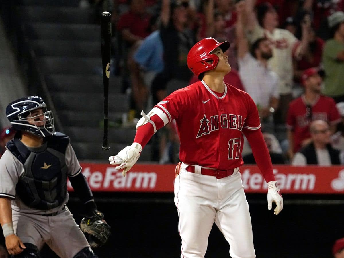 WATCH: LA Angels superstar Shohei Ohtani launches UNIQUE bat flip following game-tying home run against NY Yankees