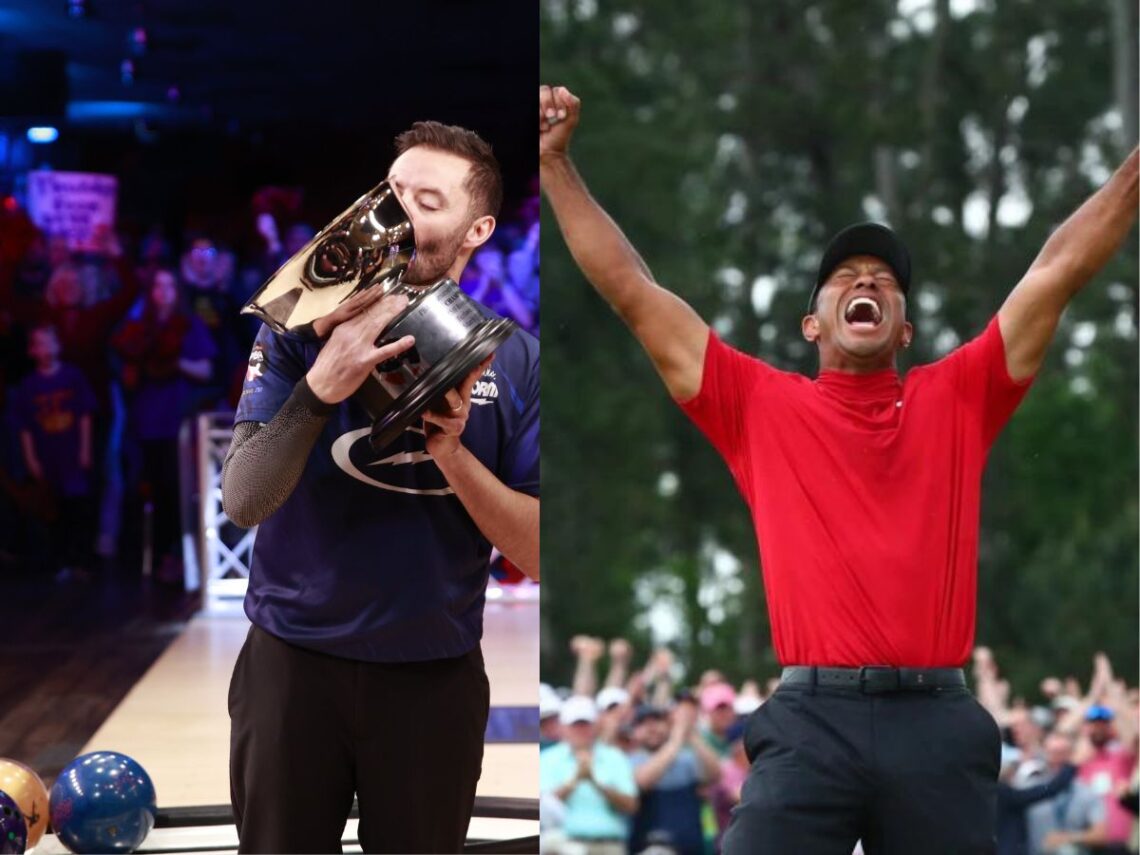 Who is Jason Belmonte, the "Tiger Woods of bowling" ? 1 Belmonte and Woods
