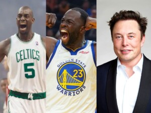 Kevin Garnett. Draymond Green and Elon Musk