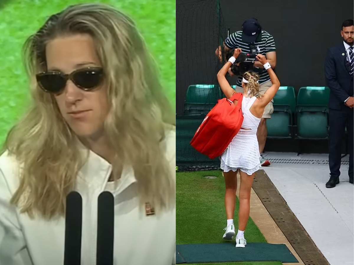 Victoria Azarenka angrily cross questions reporters over booing in Wimbledon after defeat to Elina Svitolina, explains her ‘fist action’