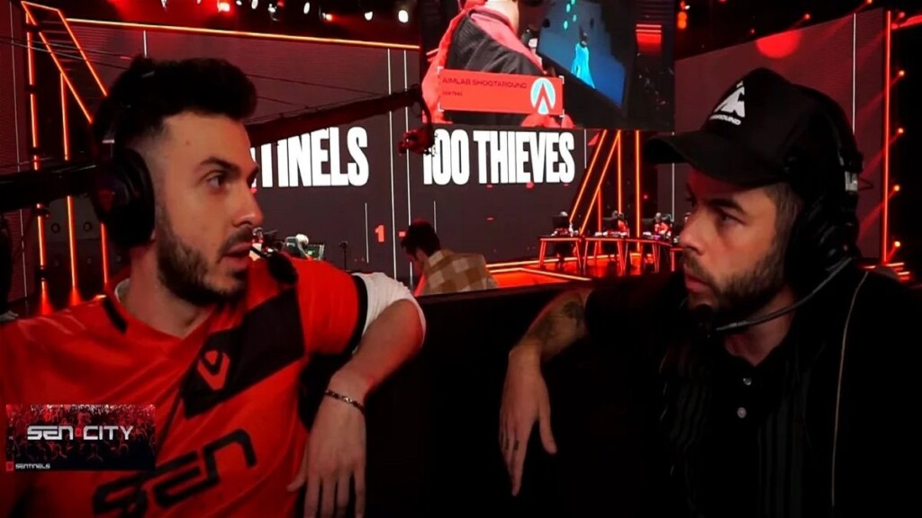 "AW HELL NAHHH" Sentinels official Twitter handle HILARIOUSLY TROLLS 100 Thieves CEO Nadeshot post VCT Americas LCQ match, fans react