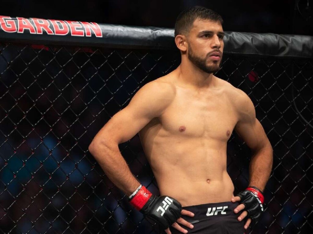 Why was Yair Rodriguez suspended