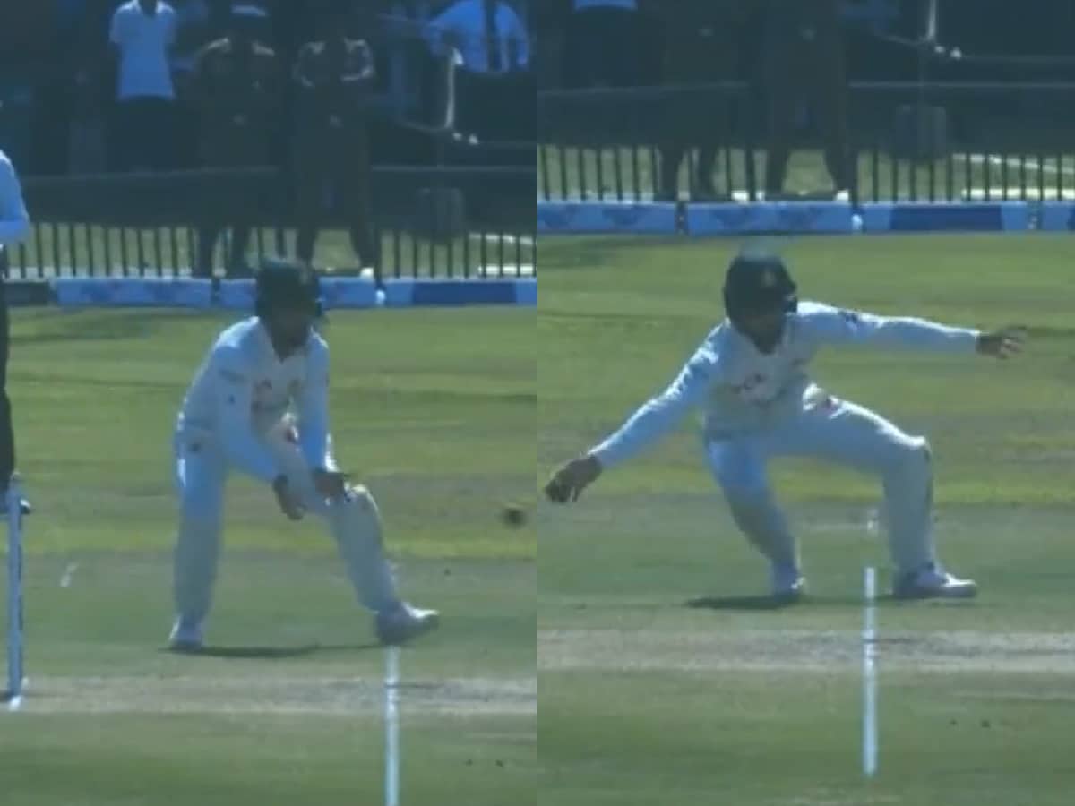 WATCH: Abdullah Shafique pulls off a one-handed stunner on Day 4 of SL vs PAK 1st Test, fans call it SORCERY