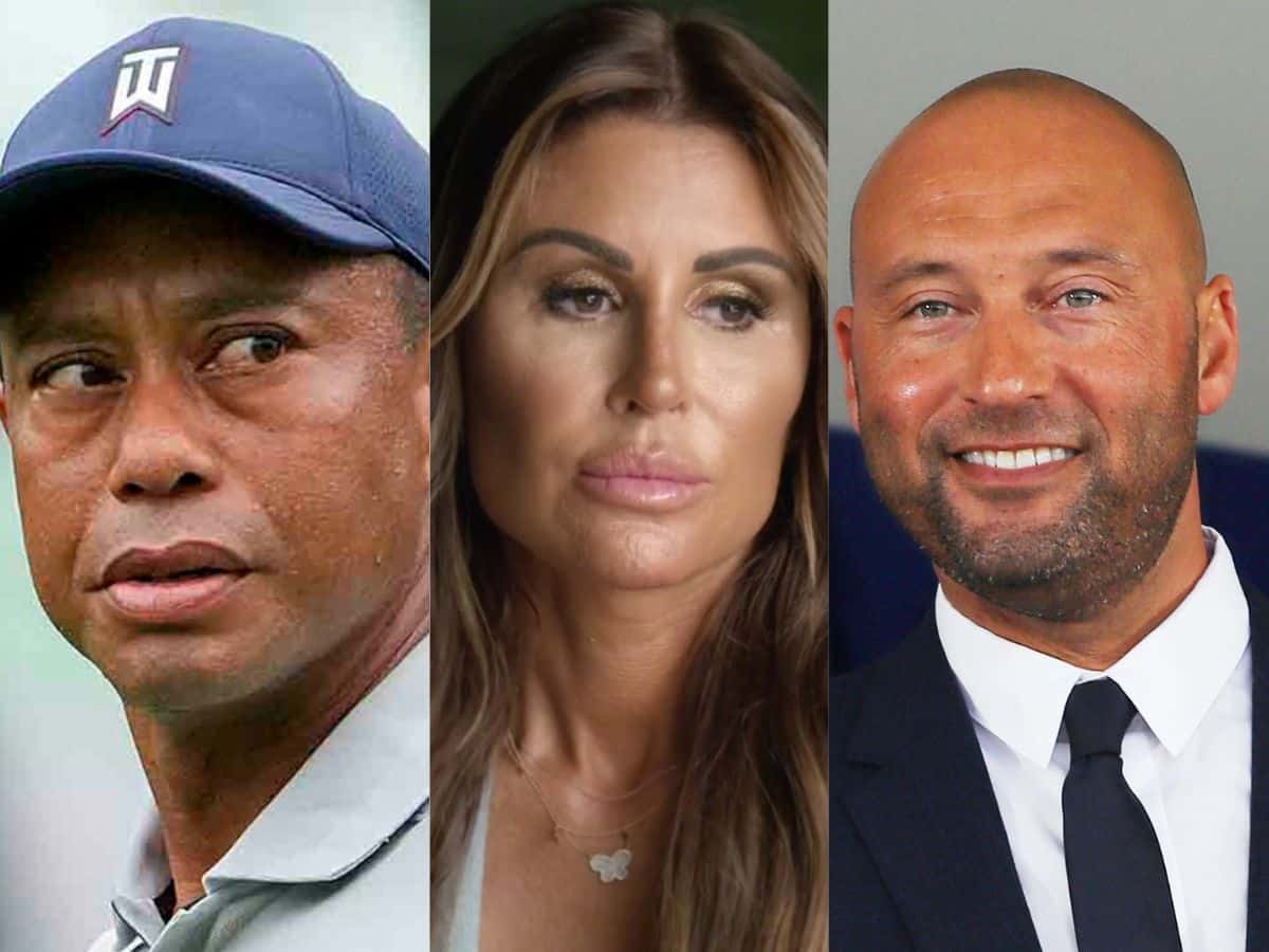 “The guest in the guest bedroom,” Tiger Woods’ ex-Rachel Uchitel reveals how she met GOAT while dating MLB star Derek Jeter in 2008