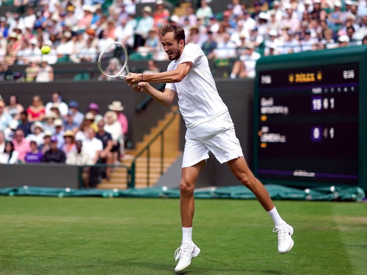 WATCH: Daniil Medvedev jokes on NOT wanting to play on Centre Court as he reaches the quarter-finals at Wimbledon