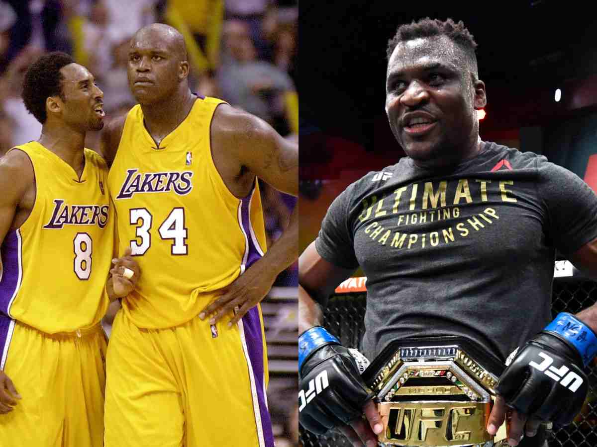 Francis Ngannou’s eight-figure payday against Tyson Fury clowned to be stupid as Kobe Bryant and Shaquille O’Neal playing football