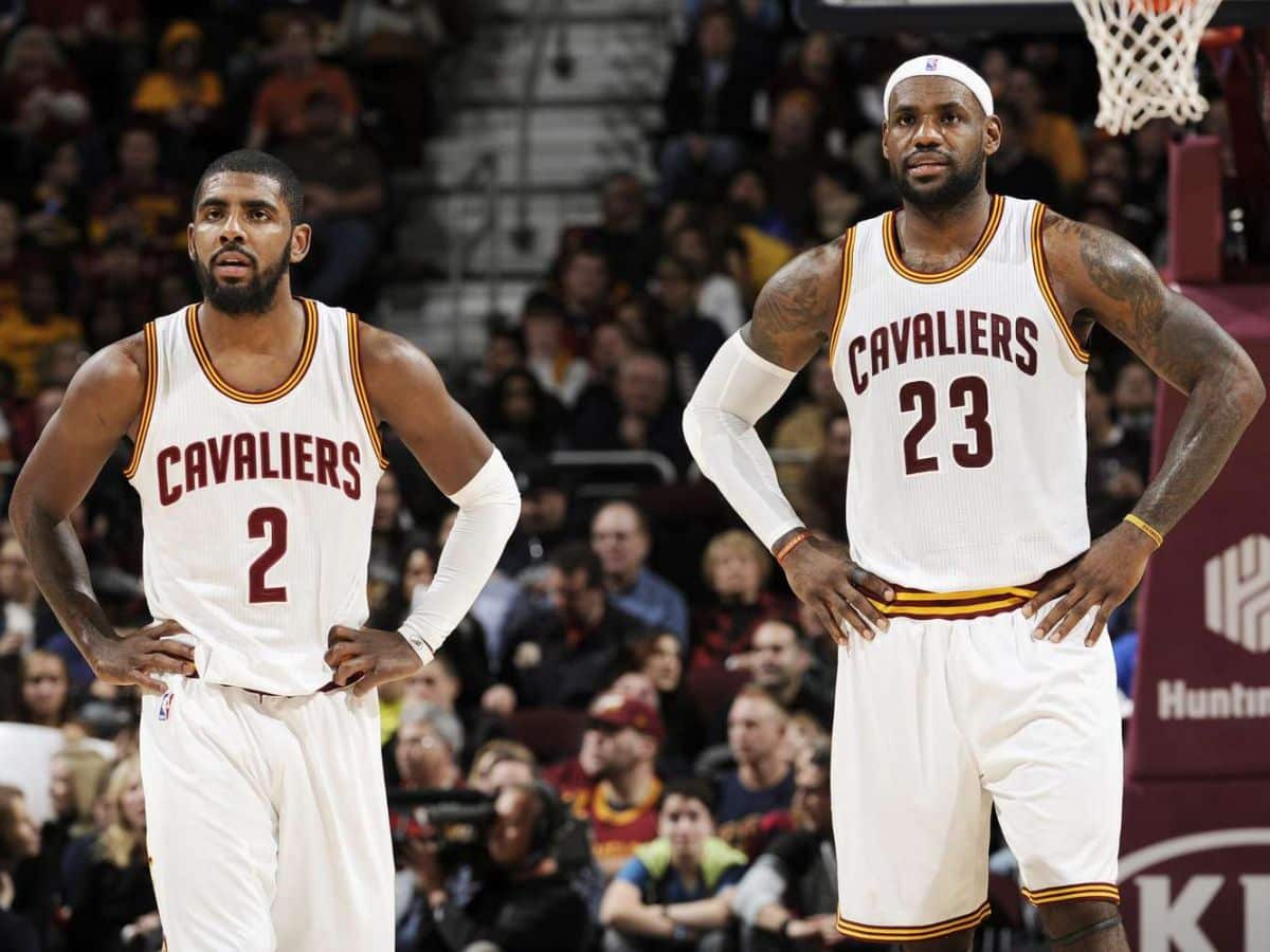 LeBron James continues FLIRTING with Kyrie Irving, calls him NBA’s BEST EVER ball-handler