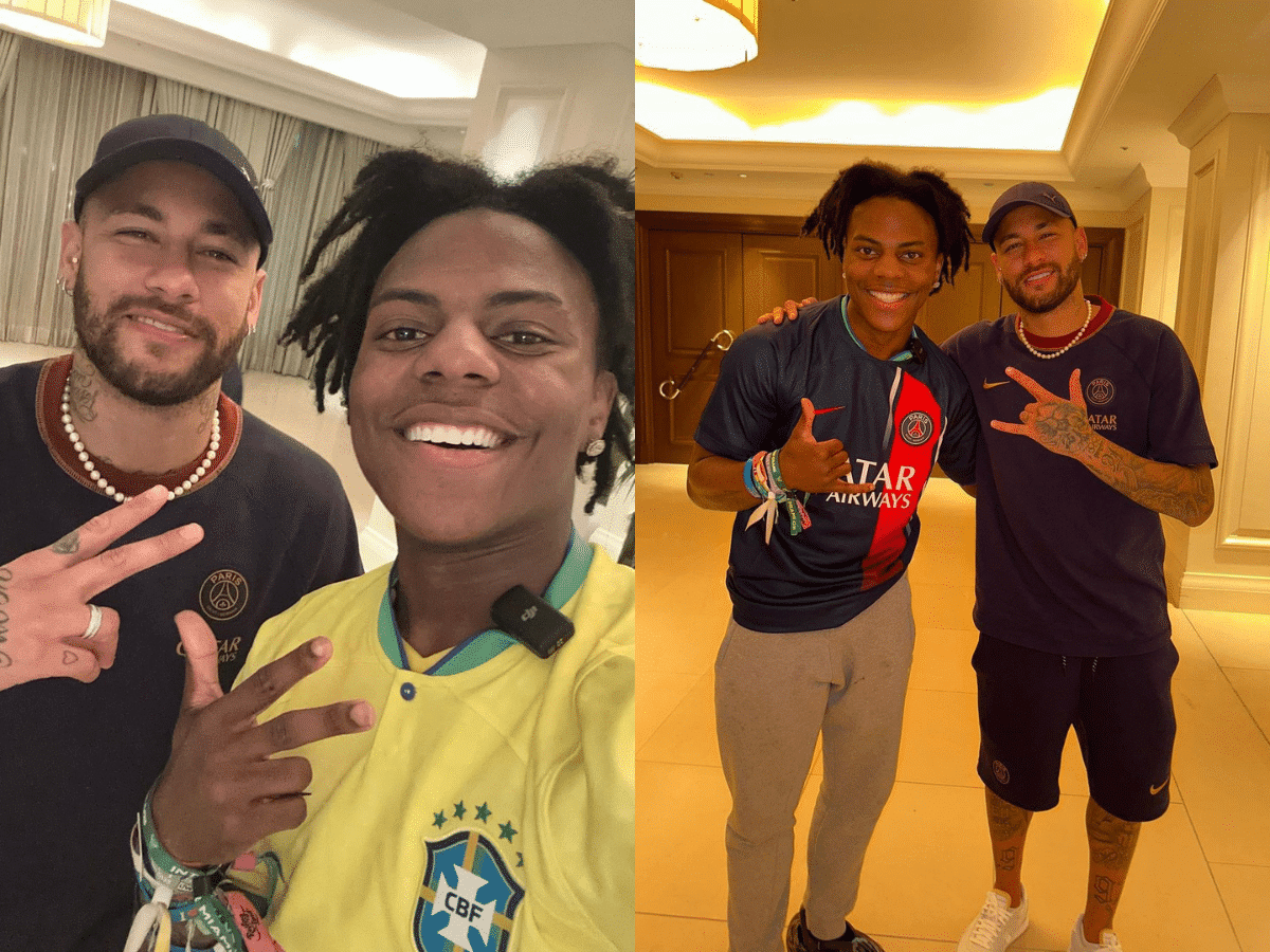 IShowSpeed meets Brazilian footballer Neymar Jr in Japan following the PSG vs Al-Nassr match