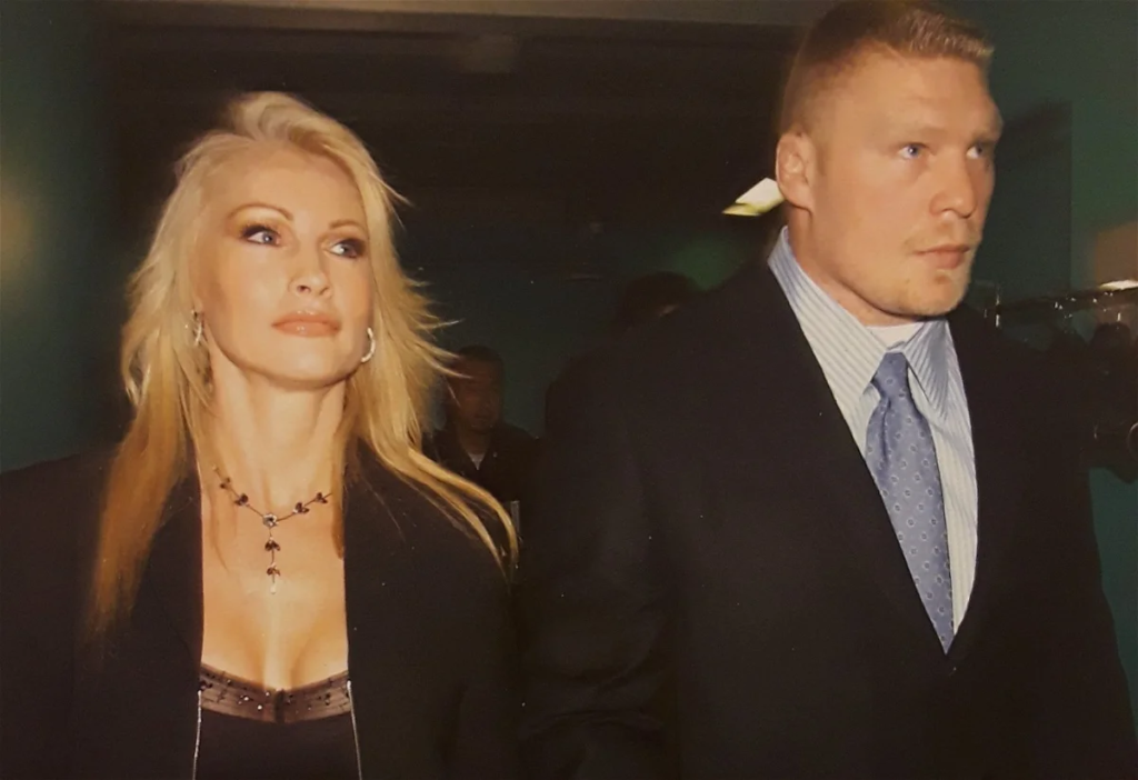 Sable and Brock Lesnar