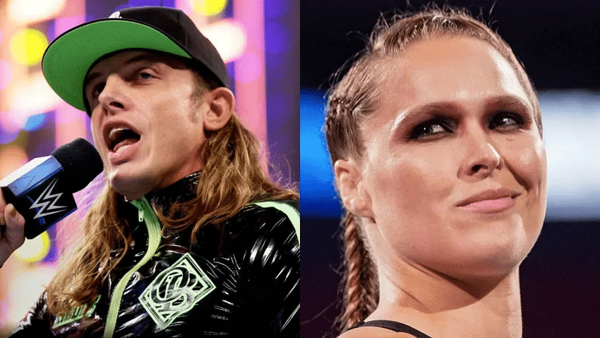 Matt Riddle and Ronda Rousey