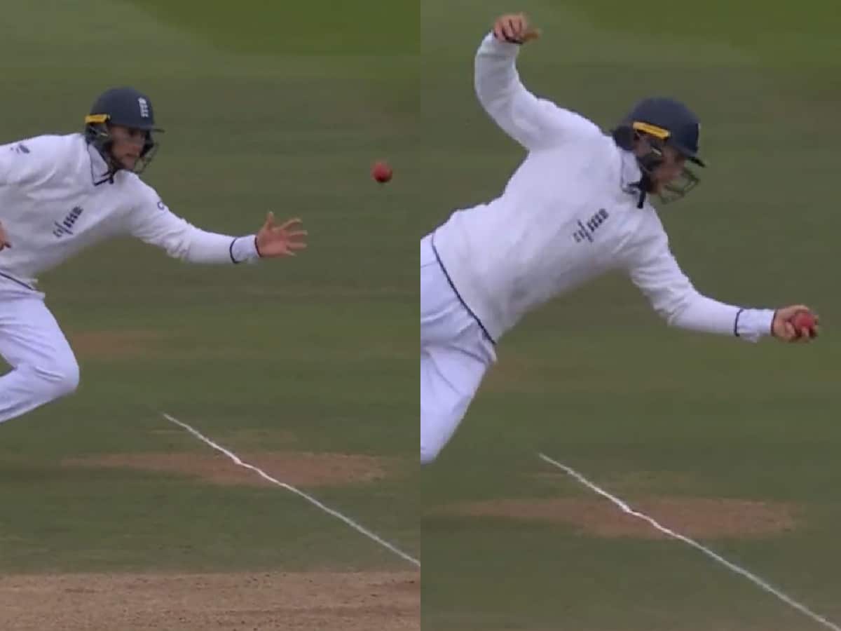 WATCH: Joe Root exhibits great reflexes to pull off a stunning catch at short leg during second Ashes Test